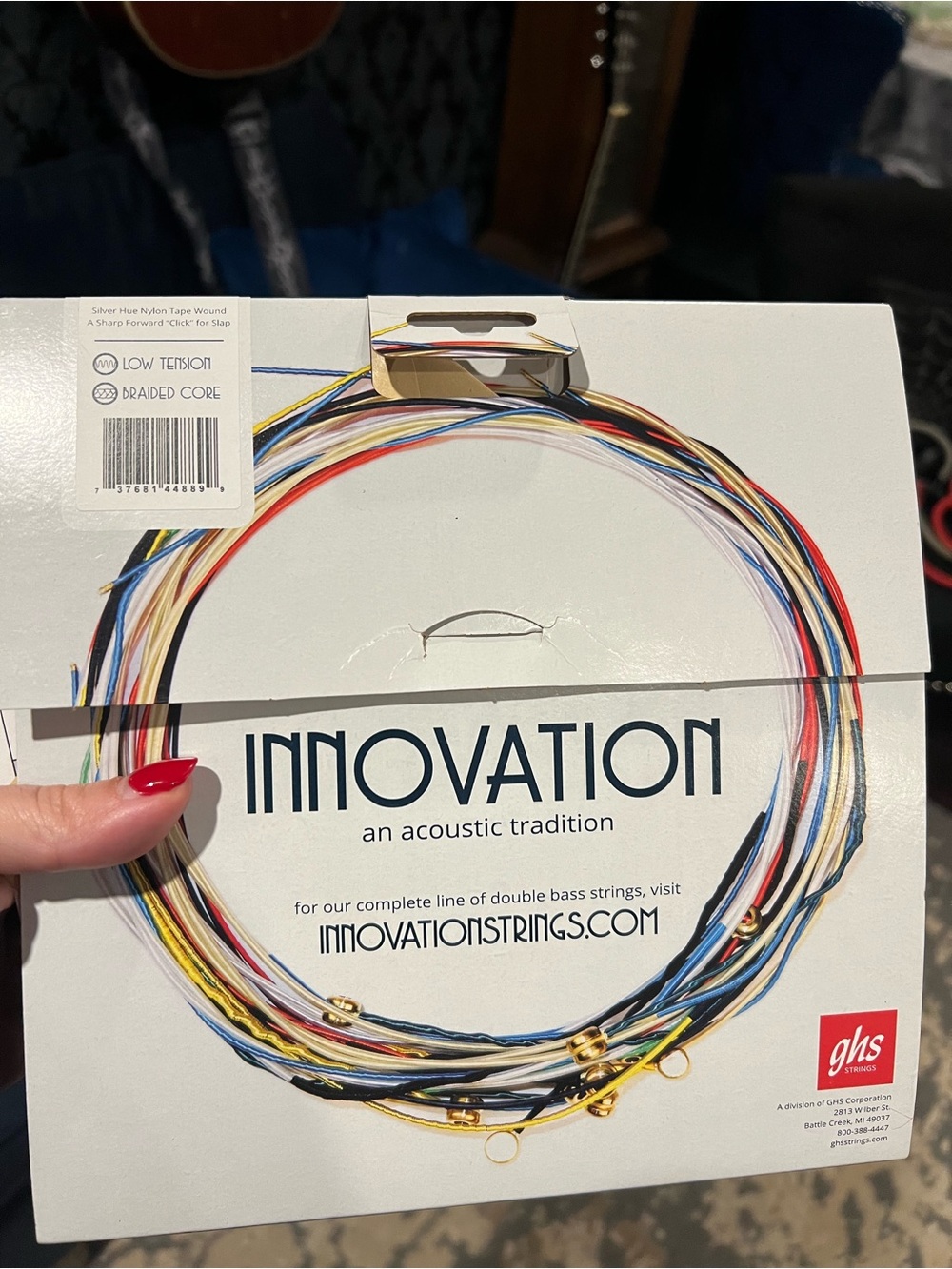GHS Strings: Innovation Silver Slaps